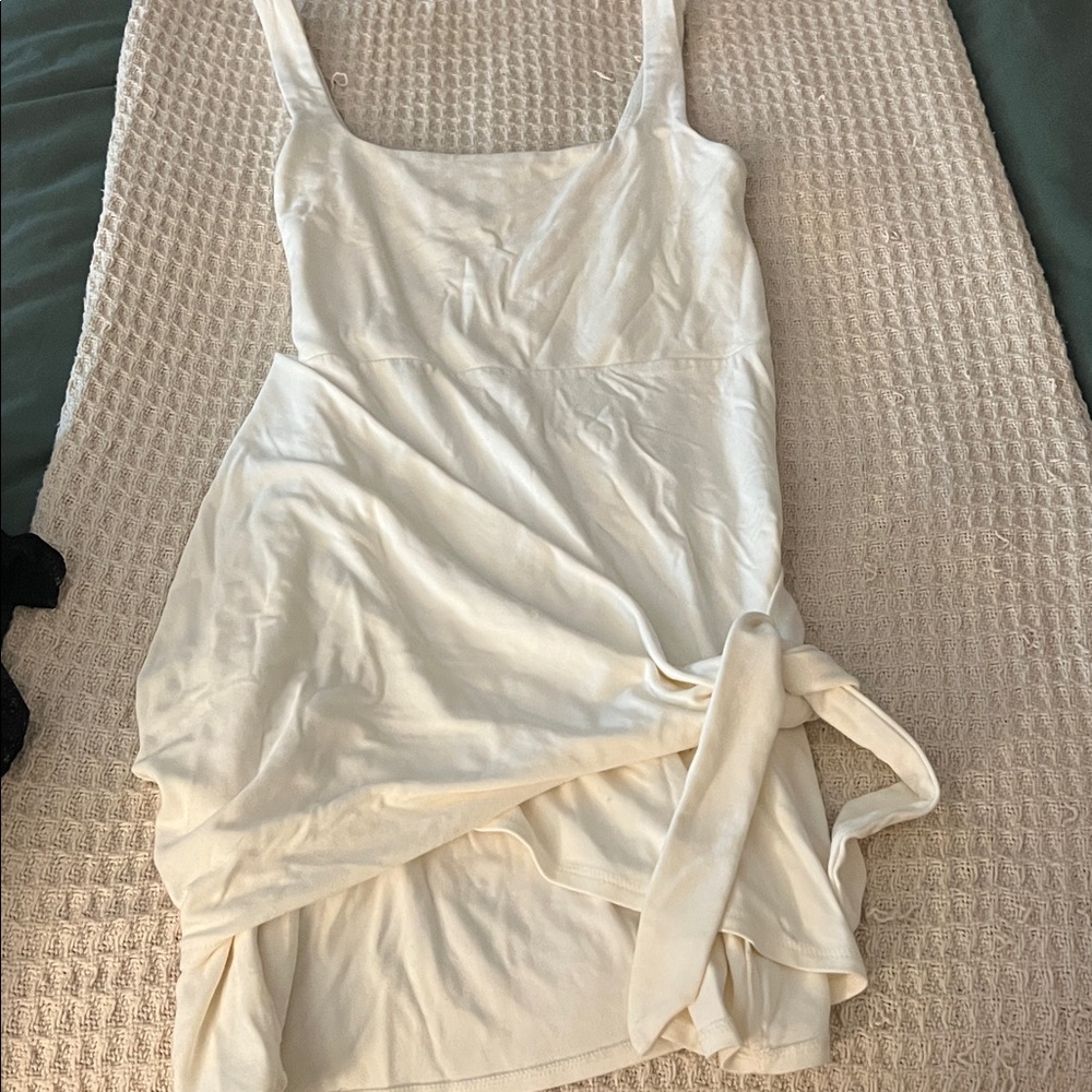 Wilfred Ivory Dress with Elegant Detail